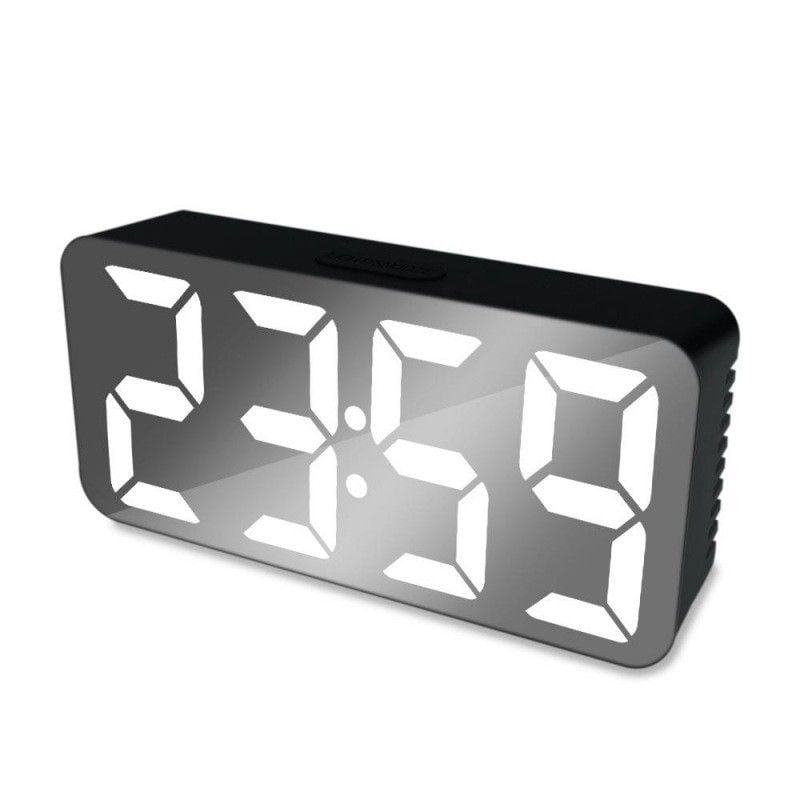 Ceas Digital Oglinda, LED Alb, Alarma Engros