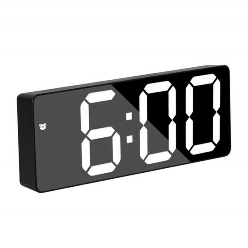 Ceas Digital Oglinda, LED Alb, Alarma Engros