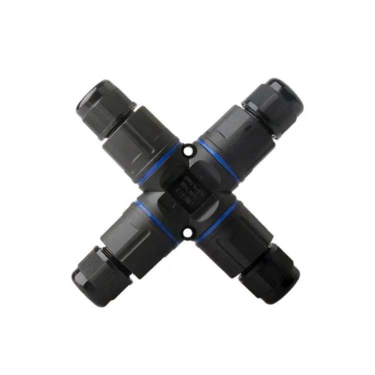Conector Electric Impermeabil IP68 pentru 4 Cabluri - 2 poli, ElectroAZ Engros