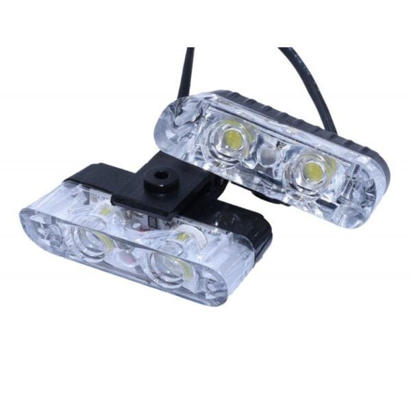 Lumini Auto Tip Stroboscop, Interventii, Control din Telecomanda, 30W, Alb-Galben Engros