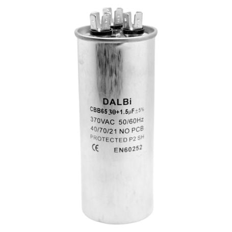 Condensator Aer Conditionat 30+1,5uF 370V Engros