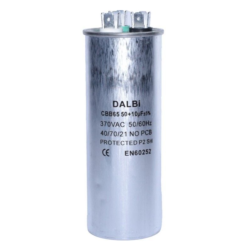 Condensator Aer Conditionat 50+10uF/370V Engros