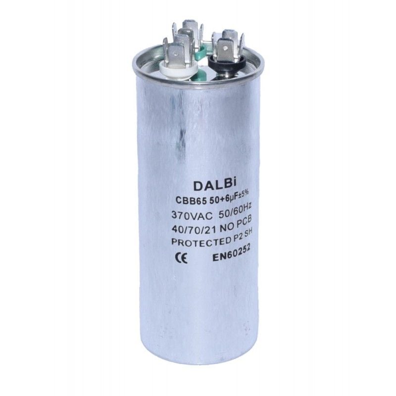 Condensator Aer Conditionat 50+6uF/370V Engros