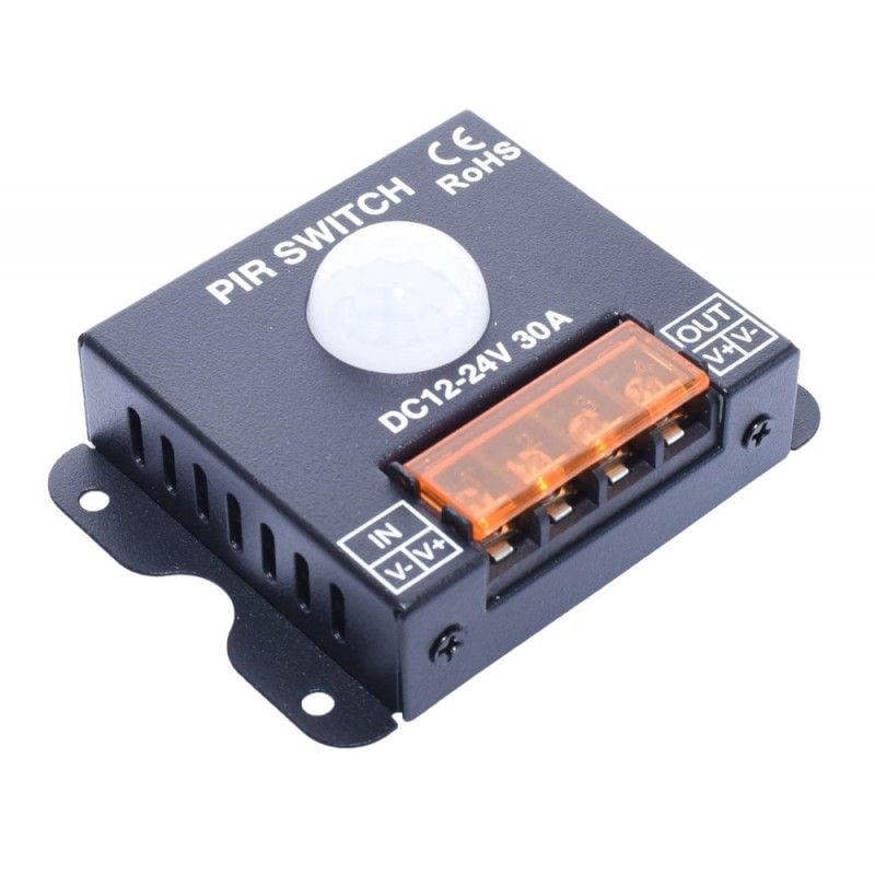 Senzor PIR-30 Comutator Miscare 24V/30A Engros