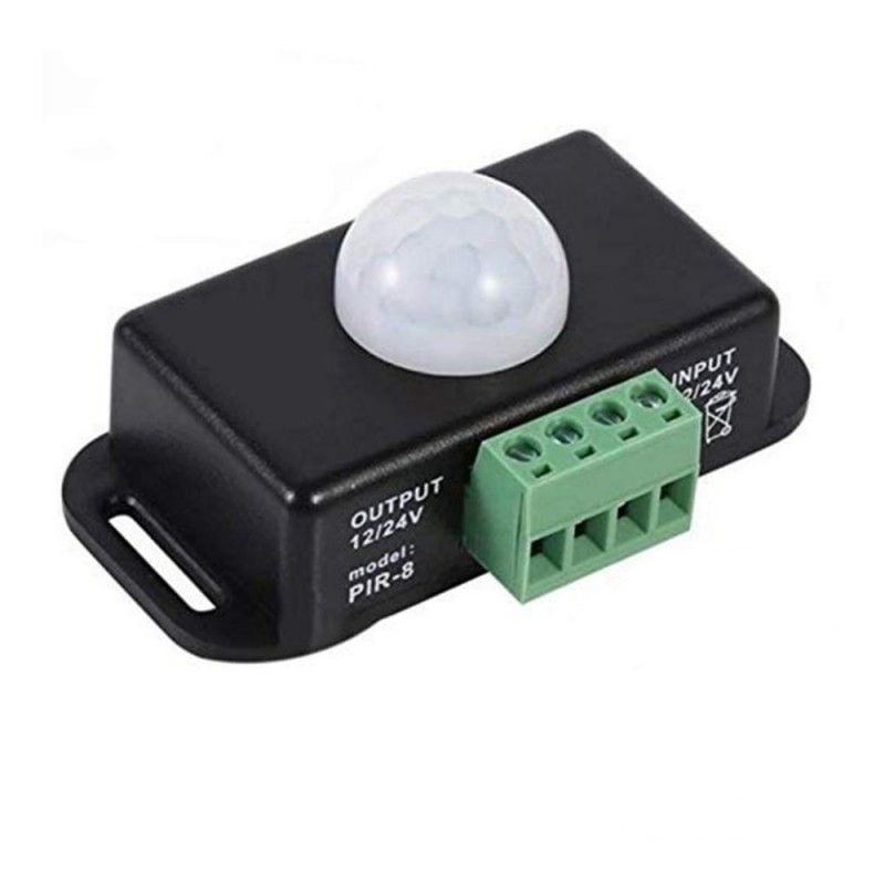 Senzor PIR-8 Comutator Miscare 24V-6A Engros