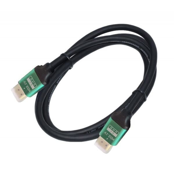 Cablu Hdmi HDTV 8K 2,1V / 5M, Verde/Negru, ElectroAZ Engros