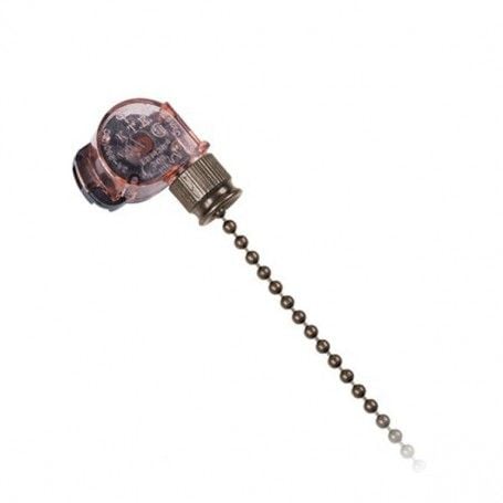 Intrerupator cu Actionare cu Lant Metalic, On/Off, 125V-250V AC Engros
