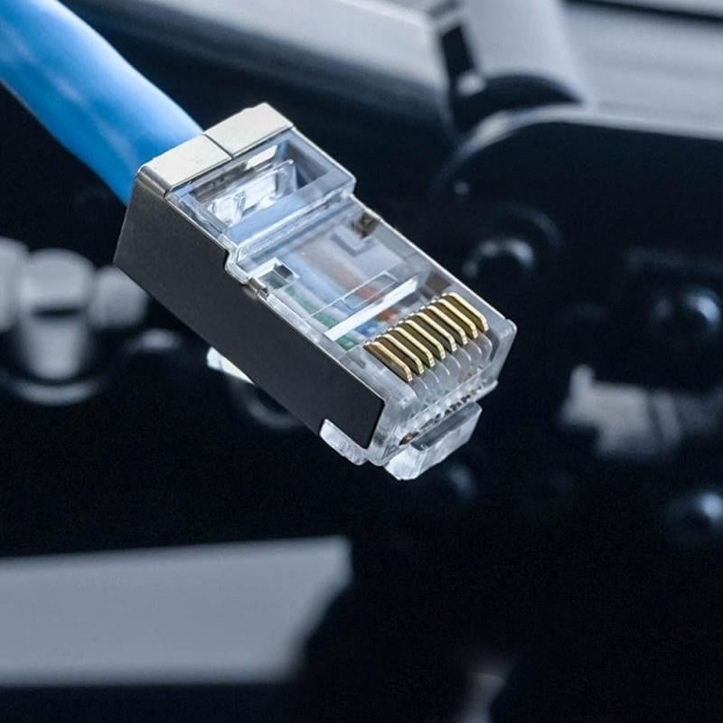 Mufa FTP-UTP RJ45 Metal CAT6 100b/set Engros