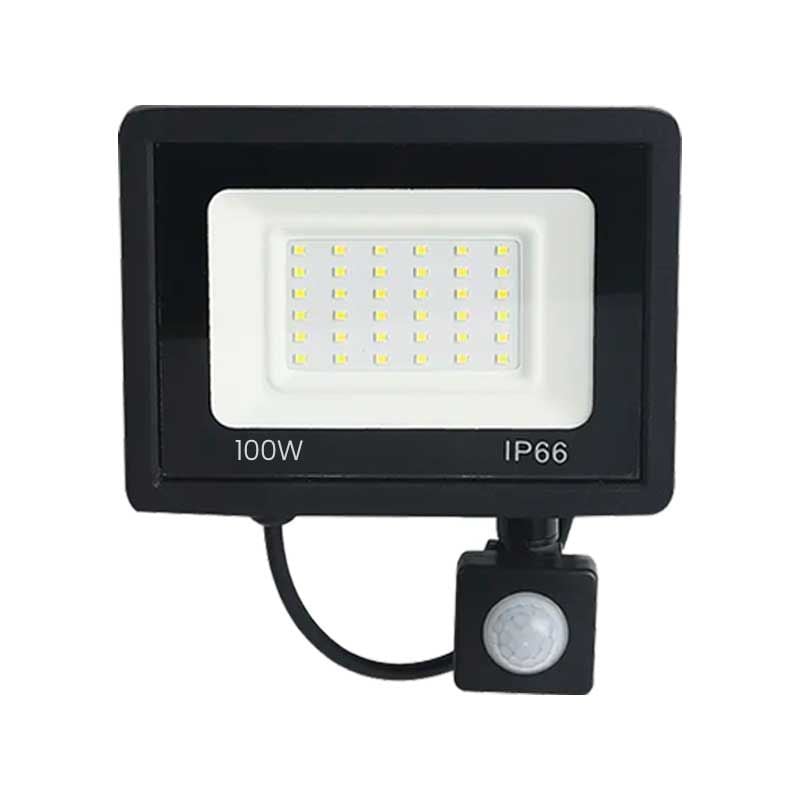 Proiector Led cu Senzor IP66, 220V Putere 100W, ElectroAZ Engros