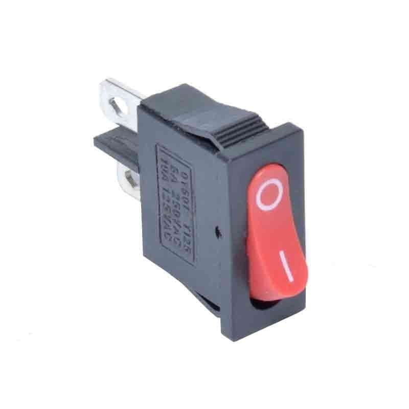 Intrerupator ON-OFF Ingust 6A-250V Rosu Engros