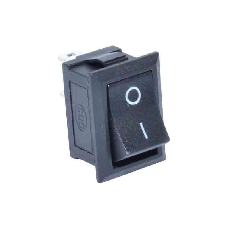 Intrerupator ON-OFF 220V Mic 2C Negru Engros