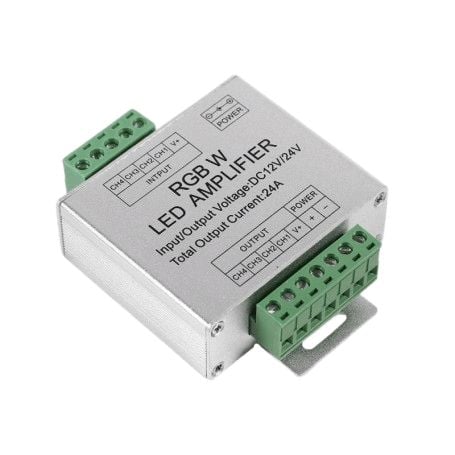 Amplificator Tensiune Banda Led RGBW 12-24V Engros