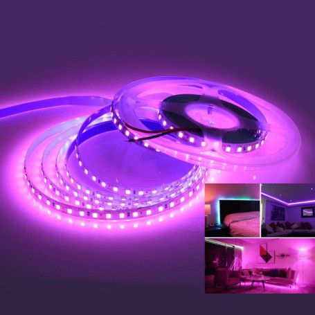 Banda 600 Led-uri Violet Interior 5m Engros