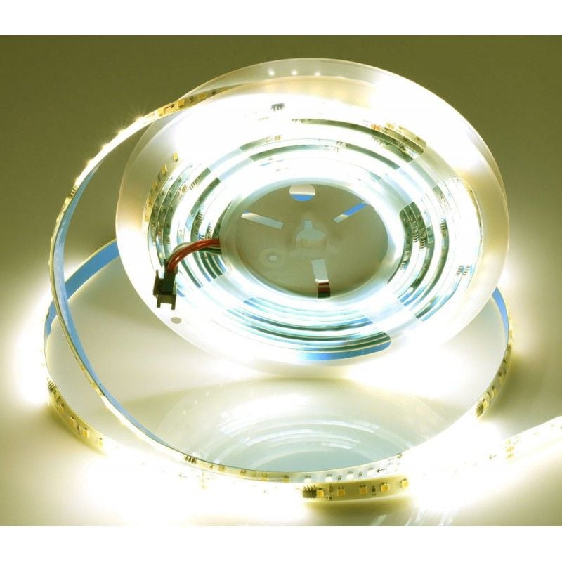 Banda Led 24V Alb-Cald, Digital WS2811 IC+WW, 120led/m - IP65 Engros