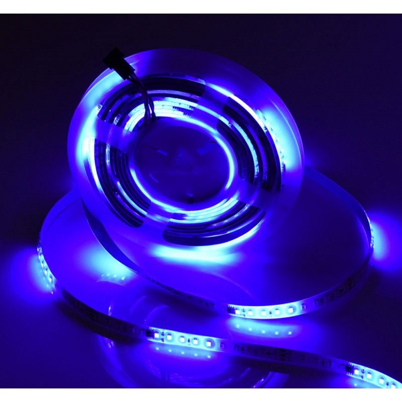 Banda Led 24V Albastru, Digital WS2811 IC+B, 120led/m - IP65 Engros