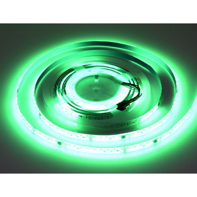 Banda Led 24V Verde, Digital WS2811 IC+G, 120led/m - IP65 Engros