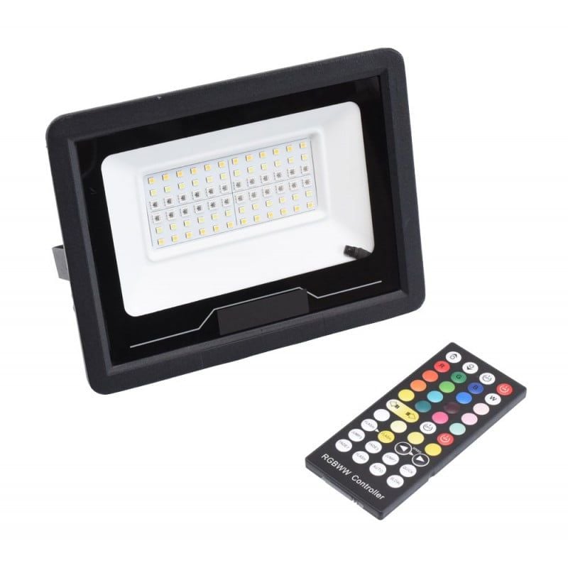 Proiector Smart RGBCW 60W cu Bluetooth și Telecomanda Engros