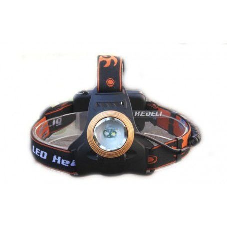 Lanterna de Cap cu led 8W si Acumulator Engros