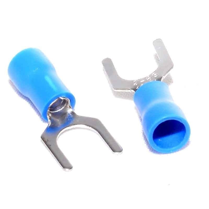 Papuc Electric Tip Furca Ø 6mm - Albastru ,100B/Set Engros