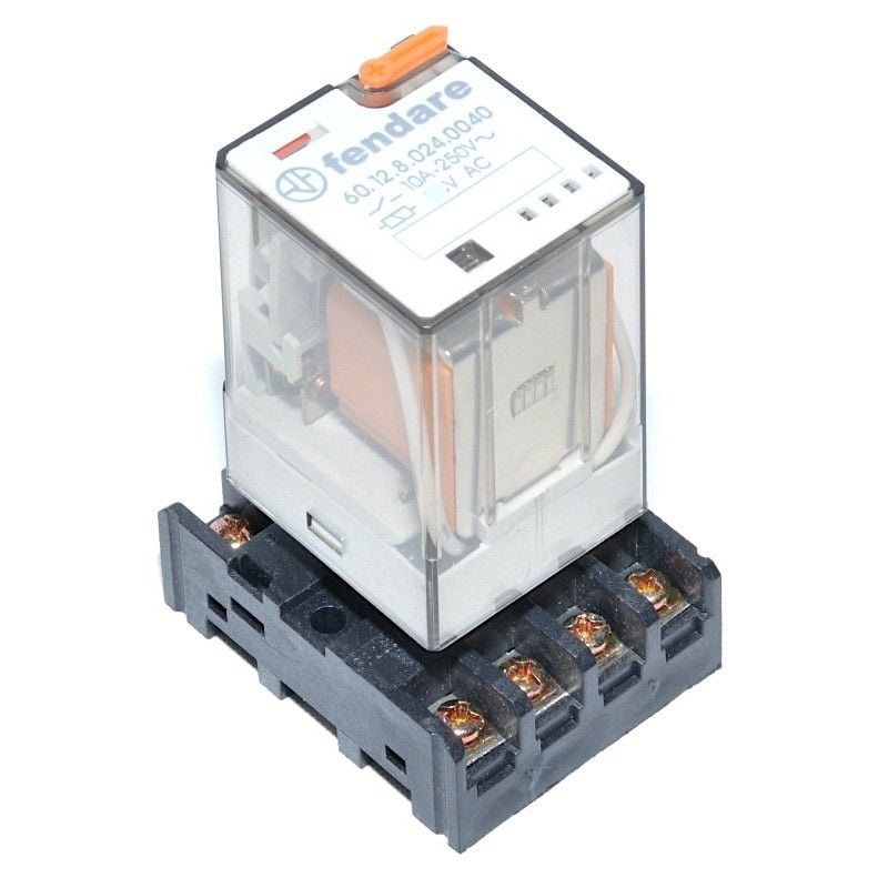 Releu Industrial 220V-AC / 11P, Cu Soclu, 11 Pini Engros