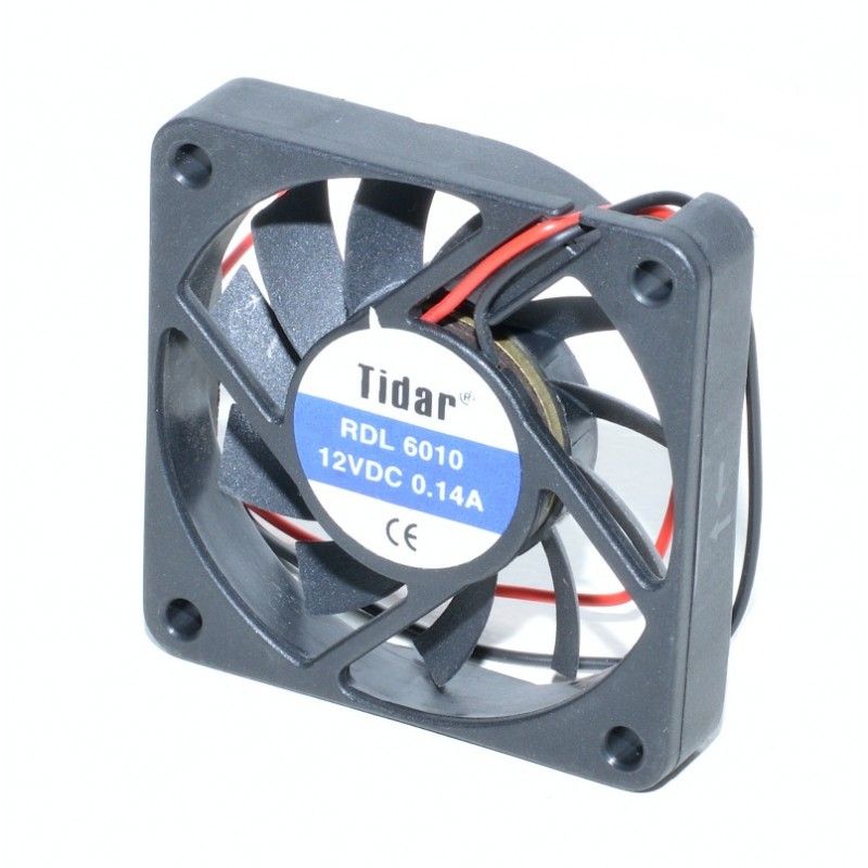 Ventilator Patrat 12V, 60 x 60 x 10mm Engros