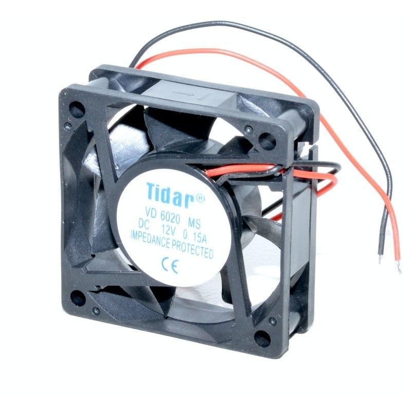 Ventilator Patrat 12V, 60 x 60 x 20mm Engros