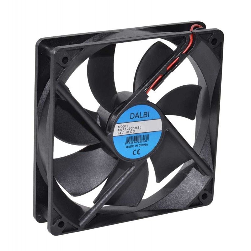Ventilator Axial 24V, 120x120x25 mm, Tip Cooler, 6.7W Engros