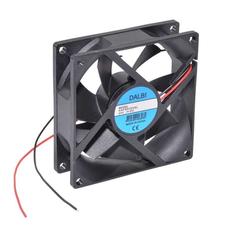 Ventilator Axial 24V, 80x80x25 mm, Tip Cooler, 1.75W Engros