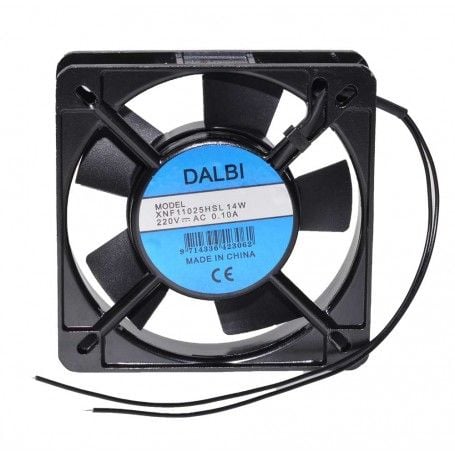 Ventilator Metalic 220V, 110x110x25 mm, Profesional, 14W Engros
