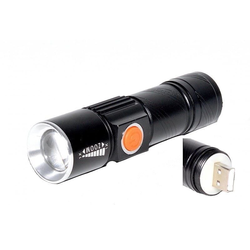 Lanterna Led XPG-R5 Ultra Acumulator USB Engros
