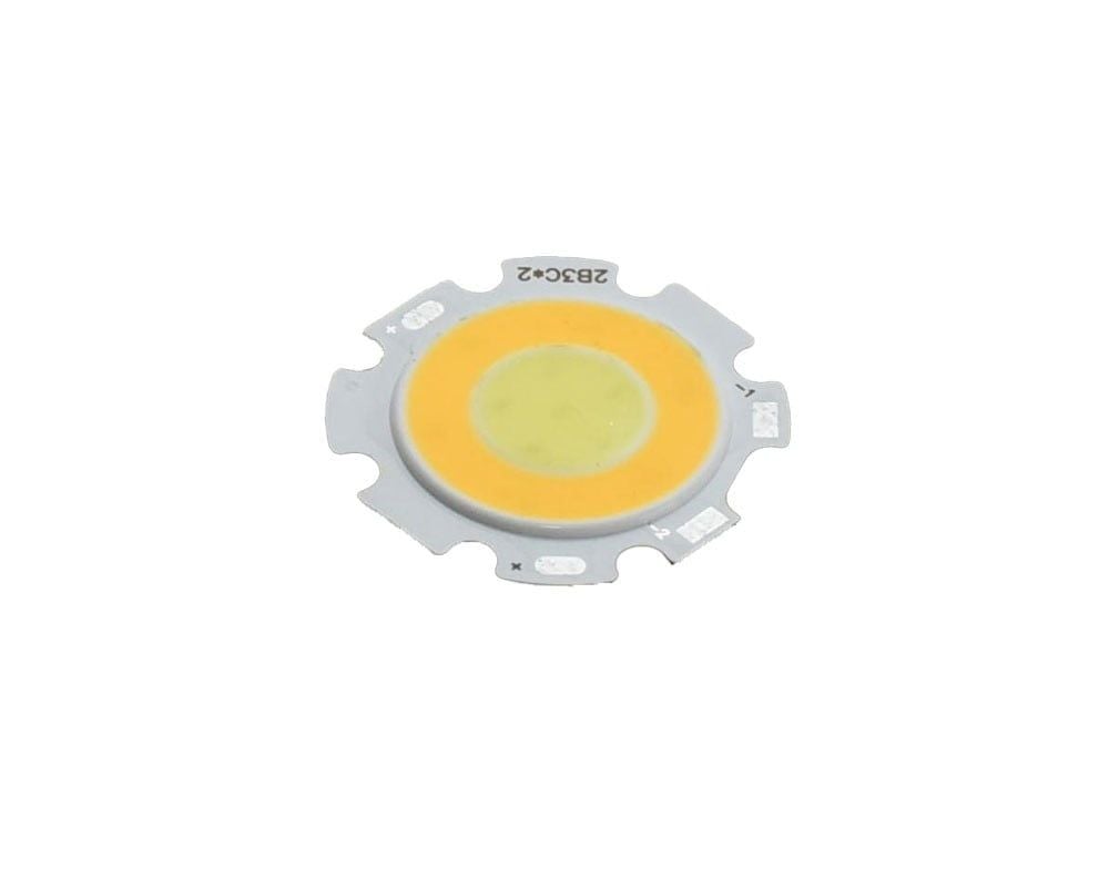 Led Cob 28mm - 7W, Lumina Cald/Rece Engros