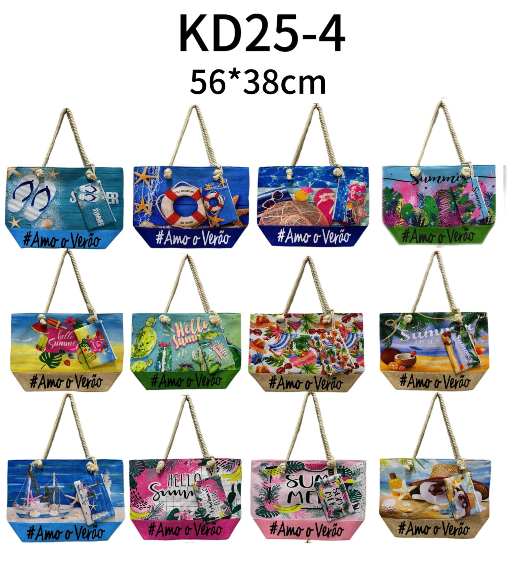 Genti de plaja Engros, diverse culori si modele KD25-4