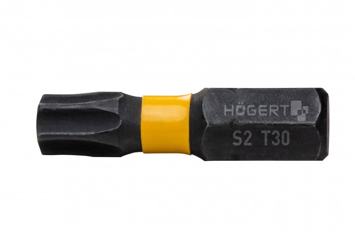 Set 20 biti de impact 1/4, T30 HOGERT / HT1S702