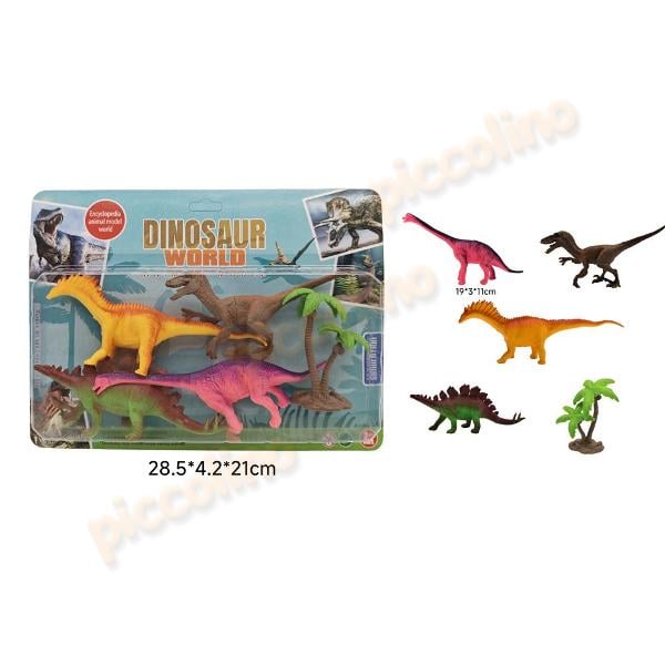 Jucarie Set 4 dinozauri cu copacei Engros