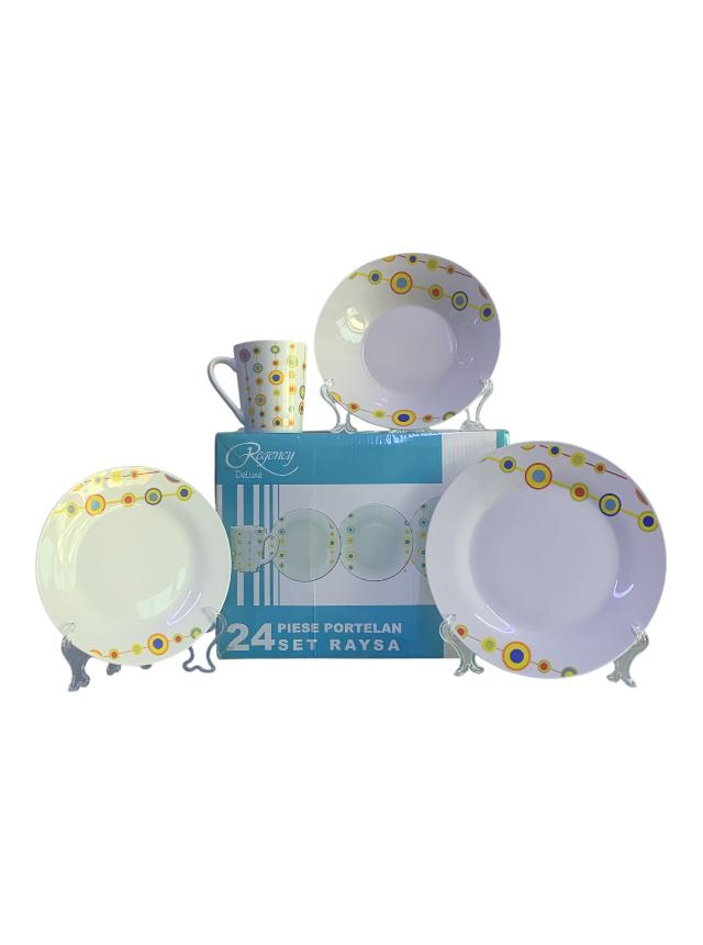 Set 24 de piese portealan RAYSA