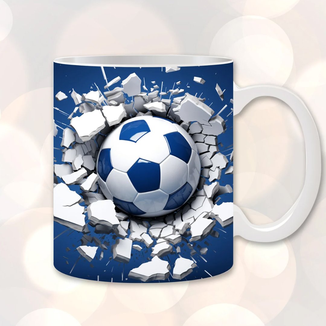 Cana Cu Minge de Fotbal Efect 3D en-gros