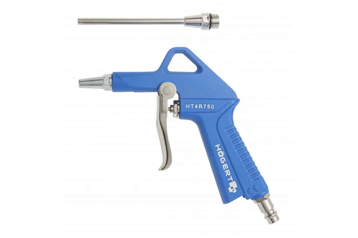 Pistol suflat, cu duza scurta si lunga, 1/4