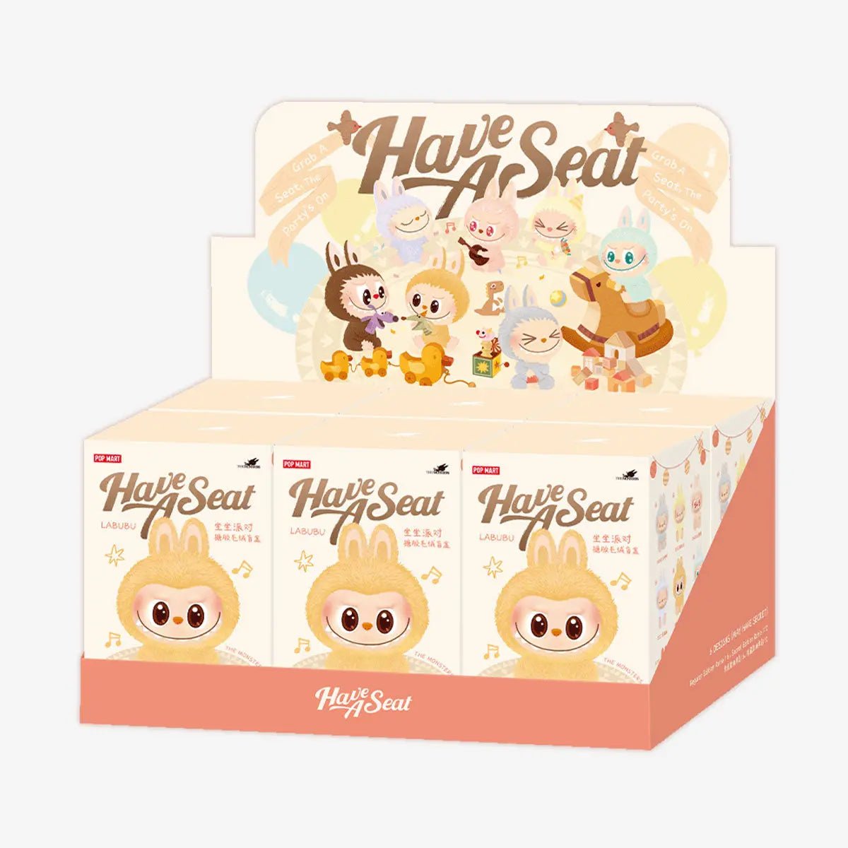 pop mart LABUBU Have a seat 24点 Figurina Labubu THE MONSTERS - Have A Seat, POP MART
