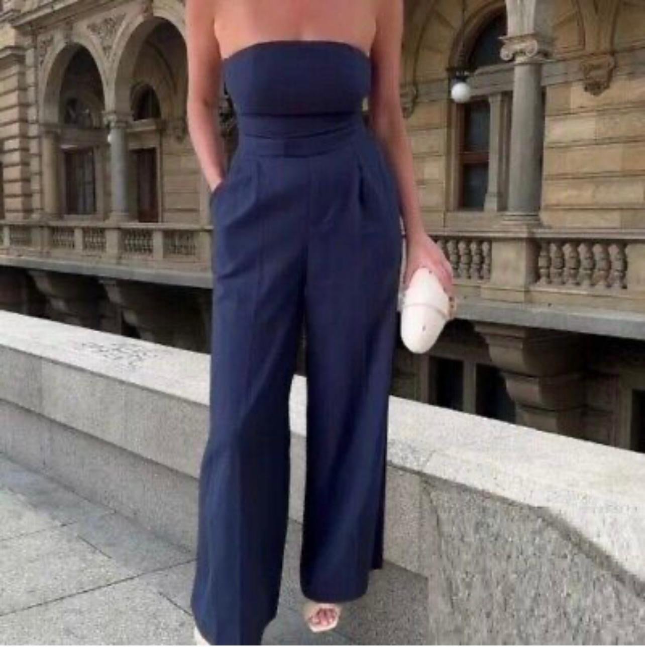 Salopetă en gross eleganta