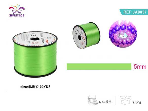 Panglica decorativa Engros pentru baloane, 5mm, JA0057