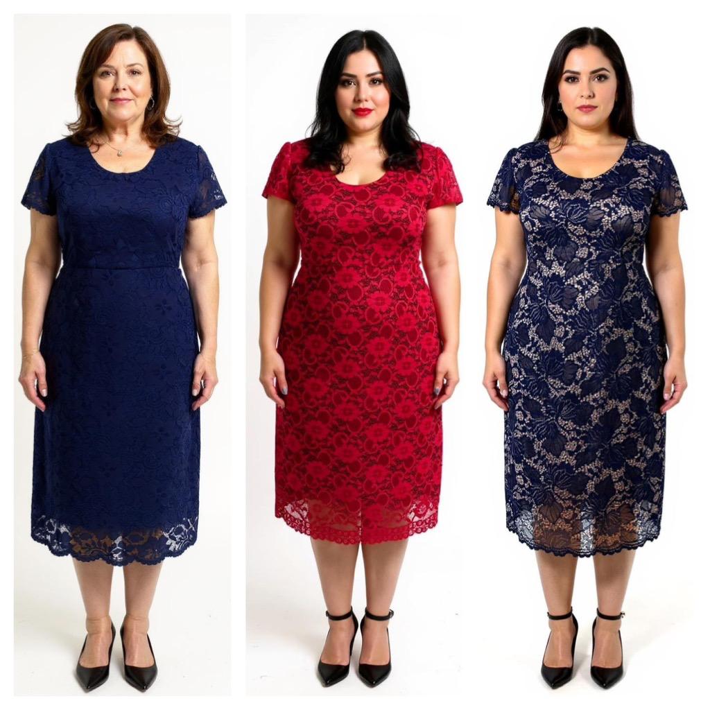 Rochie engross din dantela