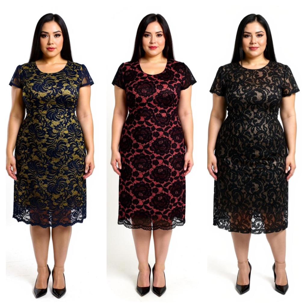 Rochie engross din dantela