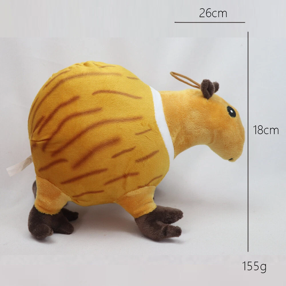 Jucărie de pluș Italian Brainrot – Capibara Coco 26 x 18 cm, combinație amuzantă între capibara și nucă de cocos, design nonconformist, perfectă pentru colecționari și cadou original engross