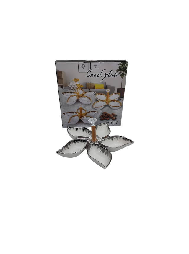 Platou snack ceramica  Engros 27 cm lățime x5 cm