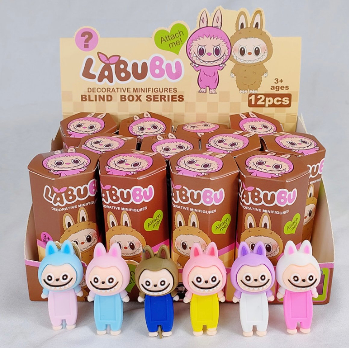 Labubu – Figurine Decorative pentru Telefon (Blind Box),En-gros