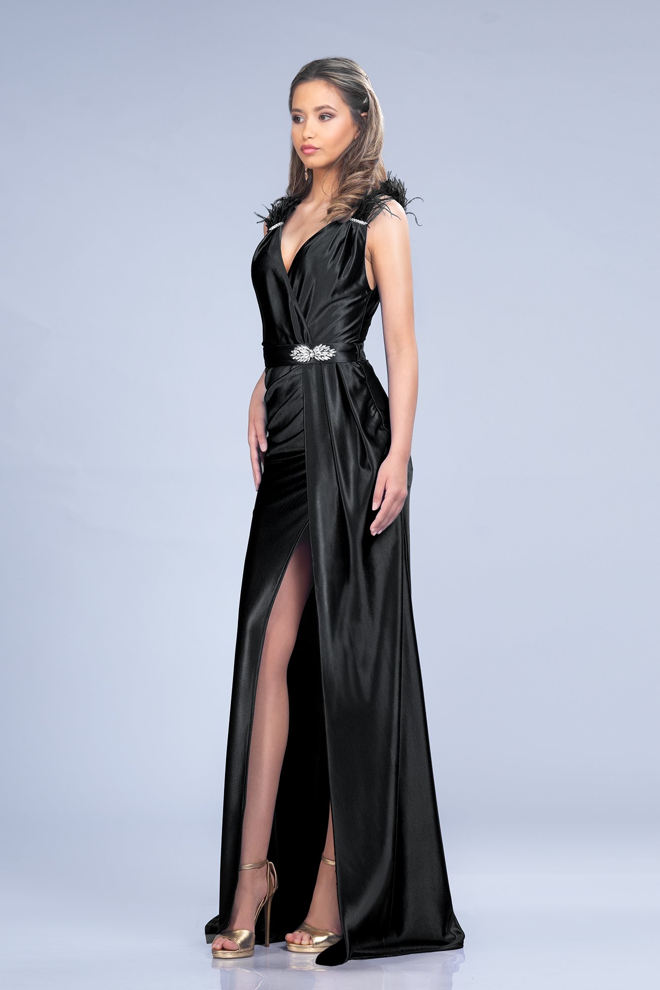 Rochii En Gross - Fiorre 51951 - Negru