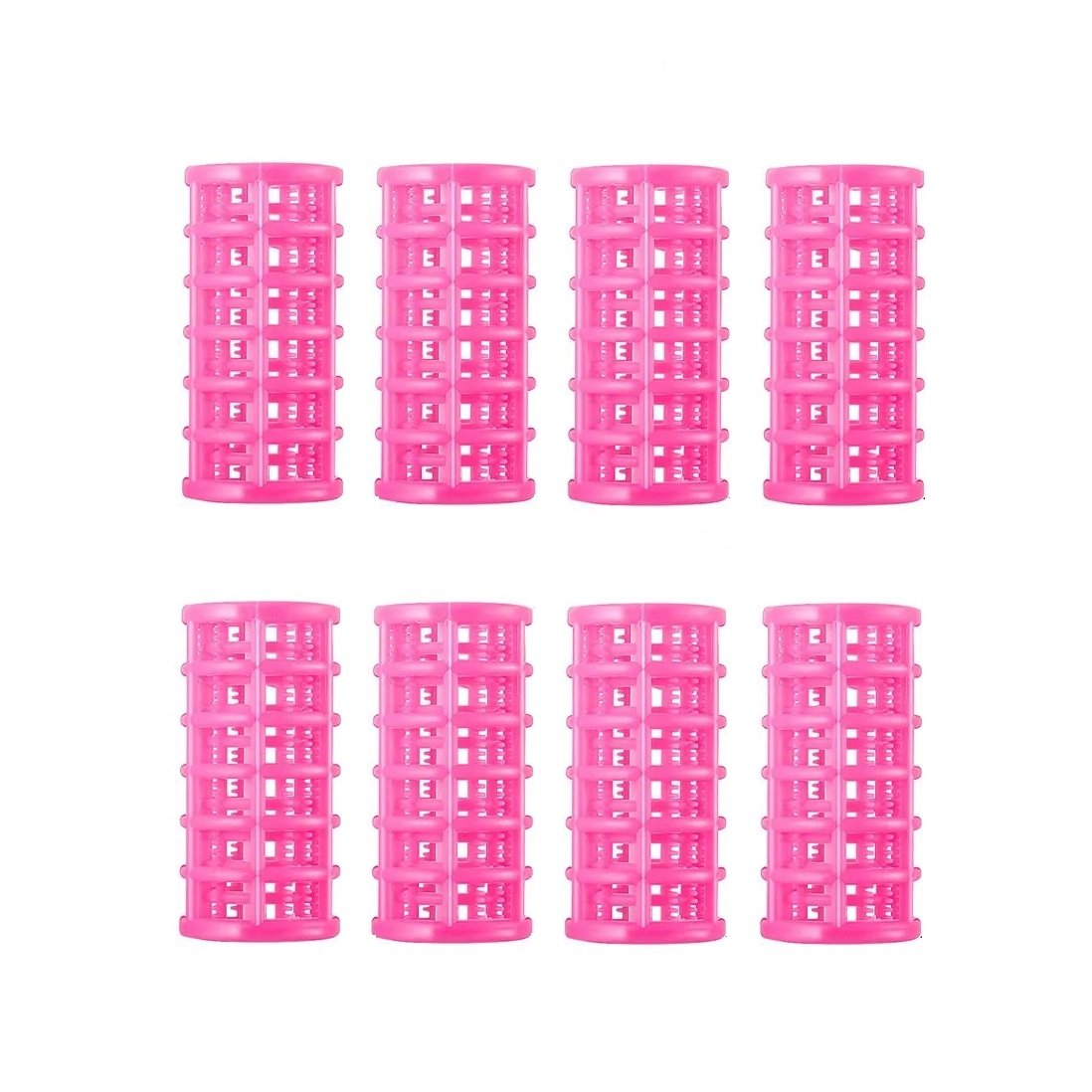 Set 8 bigudiuri plastic Sela, 3cm w41 engros