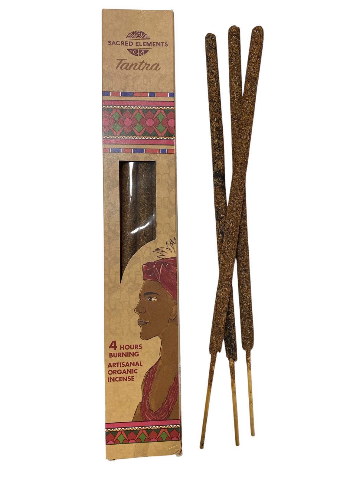 Betisoare parfumate artizanale organice, TANTRA (timp de ardere 4h)​​