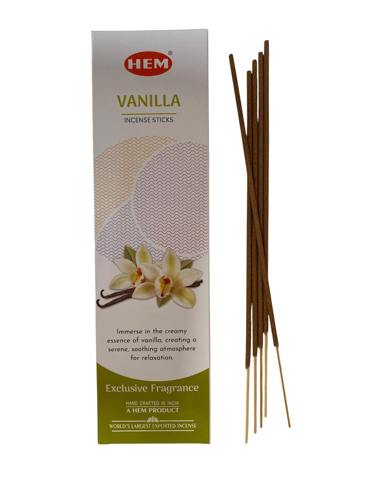 Betisoare parfumate VANILLA, 25g/cutie