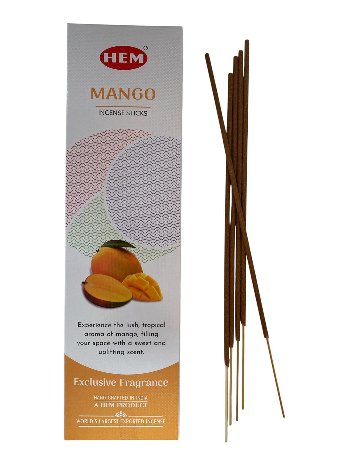 Betisoare parfumate MANGO, 25g/cutie